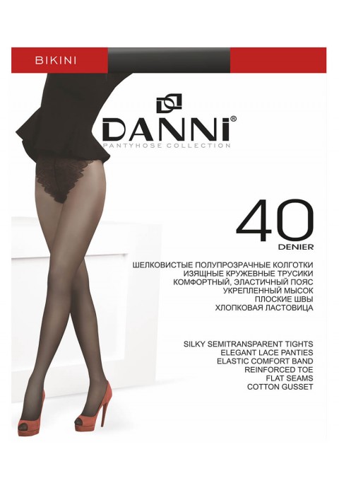 Danni Bikini 40 Den Women’s Tights