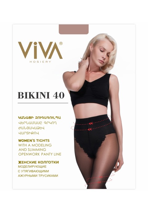 Viva Bikini 40 Den Կանացի Զուգագուլպա
